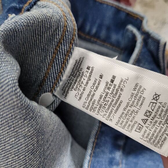 NWT J Crew Jeans Womens 26 Petite Blue Cropped Ankle Patch Pocket Utility BT040 - Picture 5 of 10